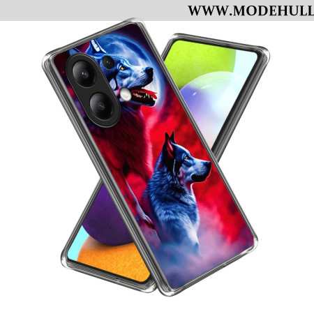 Hülle Xiaomi Redmi Note 13 4g Handyhülle Wolf