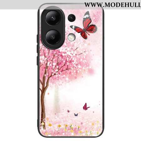 Hülle Xiaomi Redmi Note 13 4g Kirschblüten Aus Gehärtetem Glas