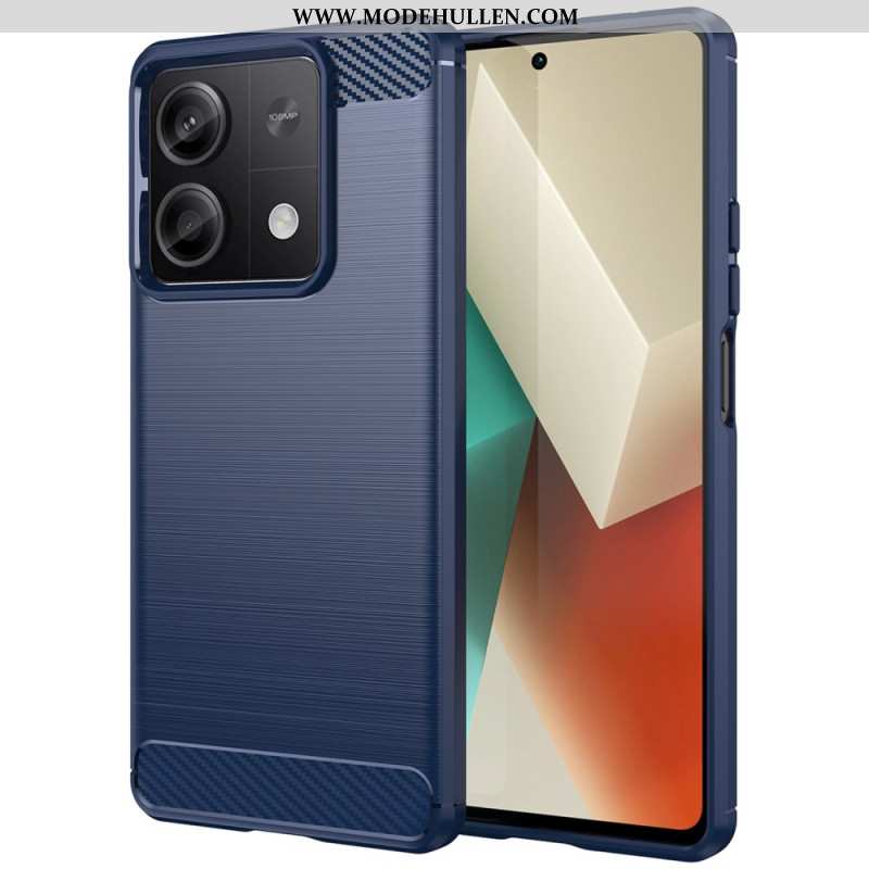 Hülle Xiaomi Redmi Note 13 5g Gebürstete Kohlefaser