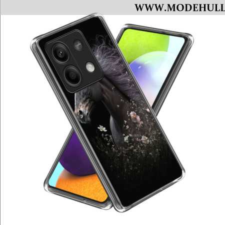 Hülle Xiaomi Redmi Note 13 5g Handyhülle Pferd Und Blumen