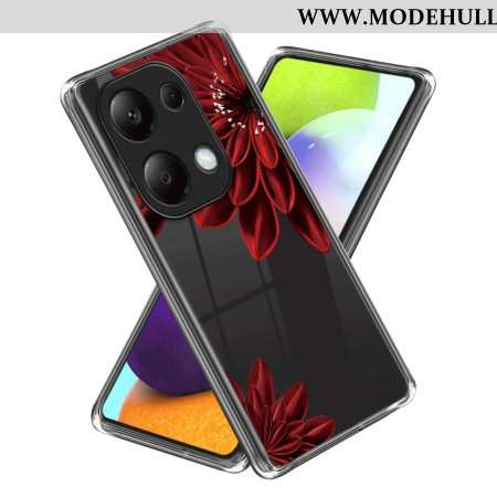 Hülle Xiaomi Redmi Note 13 Pro 4g Rote Blume