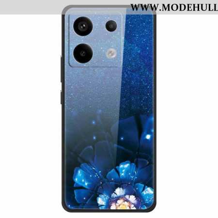 Hülle Xiaomi Redmi Note 13 Pro 5g Handyhülle Blaues Horn Aus Gehärtetem Glas