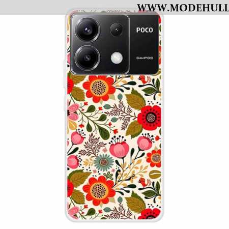 Hülle Xiaomi Redmi Note 13 Pro 5g Handyhülle Bunte Blumen