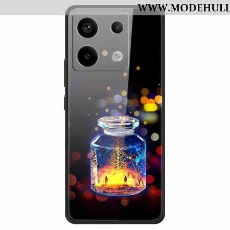 Hülle Xiaomi Redmi Note 13 Pro 5g Handyhülle Wunschflasche Aus Gehärtetem Glas