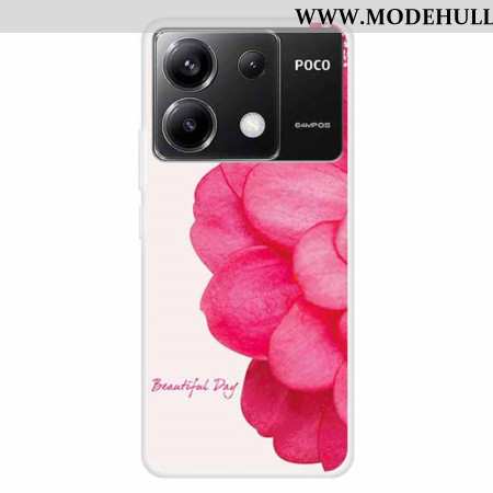 Hülle Xiaomi Redmi Note 13 Pro 5g Rosa Blume