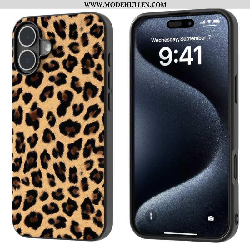 Hülle iPhone 16 Leoparden-stil