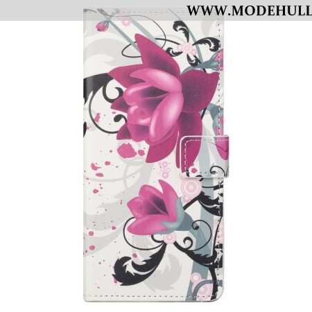 Lederhüllen Für Xiaomi Redmi Note 13 5g Lotus