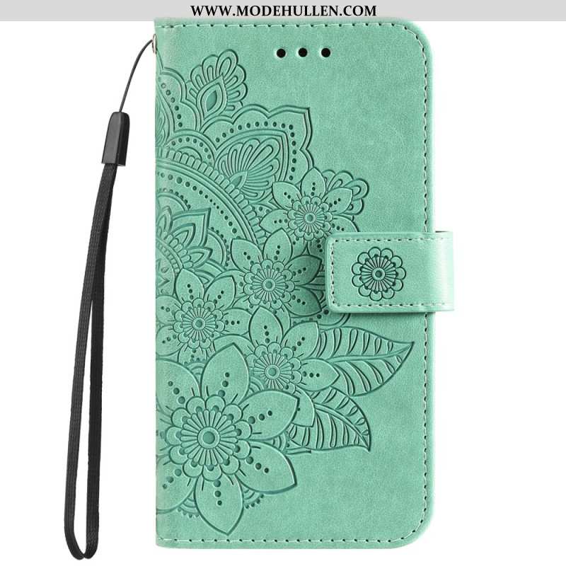 Lederhüllen Oppo A98 5g Mandala-druck Mit Riemen