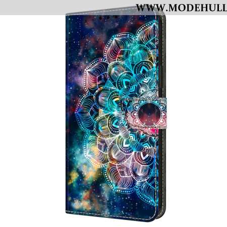 Lederhüllen Samsung Galaxy A16 5g Gyroskopisches Blumenmuster