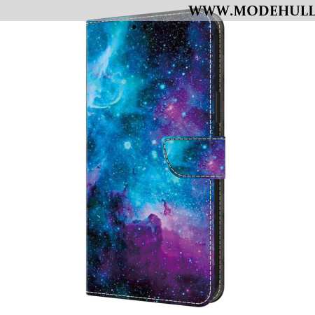 Lederhüllen Samsung Galaxy A16 5g Handyhülle Kosmischer Himmel