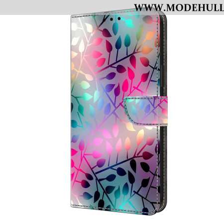 Lederhüllen Xiaomi Redmi Note 13 4g Handyhülle Ahornblatt