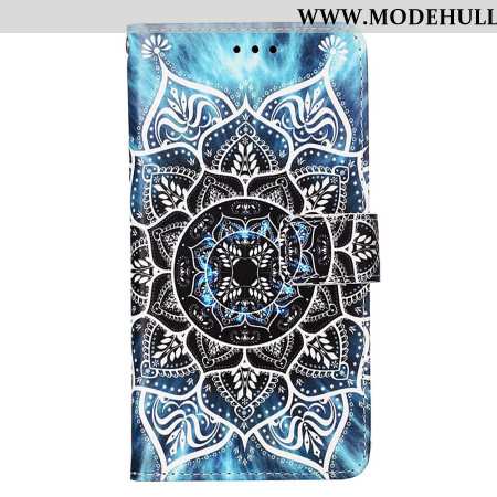 Lederhüllen Xiaomi Redmi Note 13 Pro 4g Blumenmandala Mit Riemen