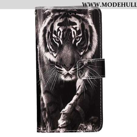 Lederhüllen Xiaomi Redmi Note 13 Pro 4g Tiger Mit Riemen