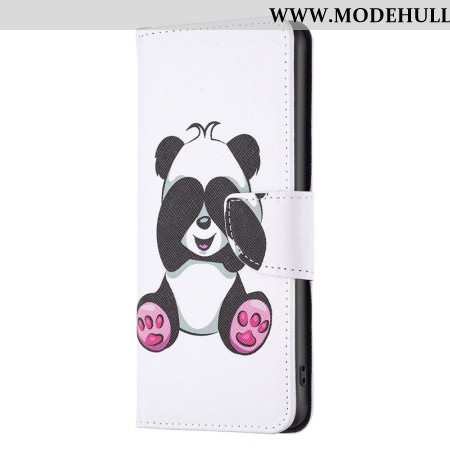 Lederhüllen iPhone 16 Pro Max Handyhülle Panda